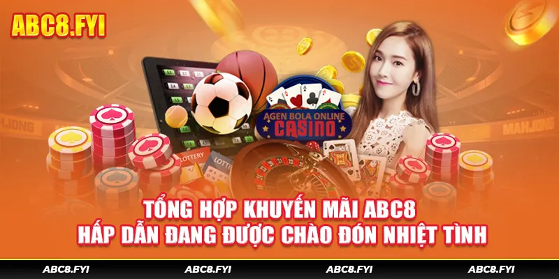 Tổng hợp khuyến mãi ABC8